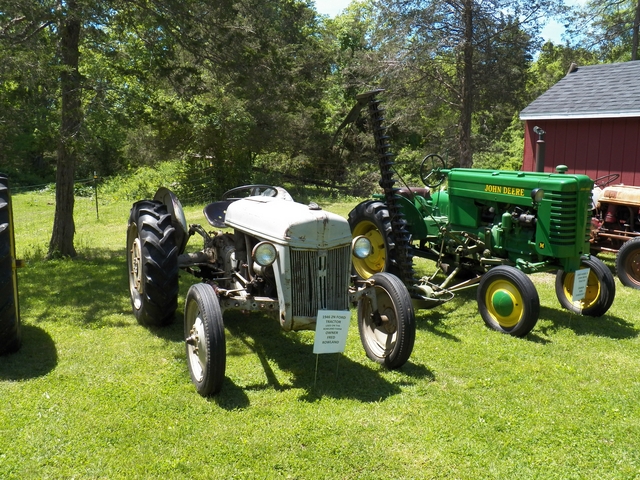1946 2N Ford Tractor used on the Rowland farm, owned by Fred Rowland.jpg